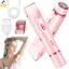 < YEI > Máy Cạo Râu Điện Hai Đầu Đa Năng Nữ Dao Cạo Tóc Tông Đơ Cắt Tóc Cơ Thể Máy Cạo Lông Chân Nách Bikini Máy Cạo Râu Điện Mới