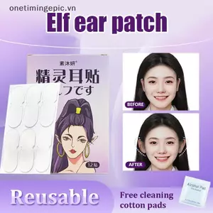 VFZ 12 / 30 Cái / hộp Mỹ Phẩm Ear Corrector Elf Ear Stiers Ear Supporters Tự Dính Mỹ Phẩm Ear Stiers Vô Hình Ear Stiers OTE