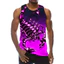 Scorpion 3D Tank Top Nam, Áo thun thể thao không tay mùa hè, Áo Vest động vật đi biển mới lạ thoáng khí