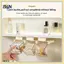 Hộp lưu trữ ngăn kéo phòng tắm B & N treo Hộp đựng khăn bông trong suốt chống bụi cho kệ phòng ngủ Khu vực trang điểm.