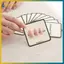 BVY Press On Nail Guide Cards Kit 10 tờ Salon có thể tái sử dụng Giá đỡ treo móng tay giả và Hướng dẫn sử dụng cho chuyên gia.