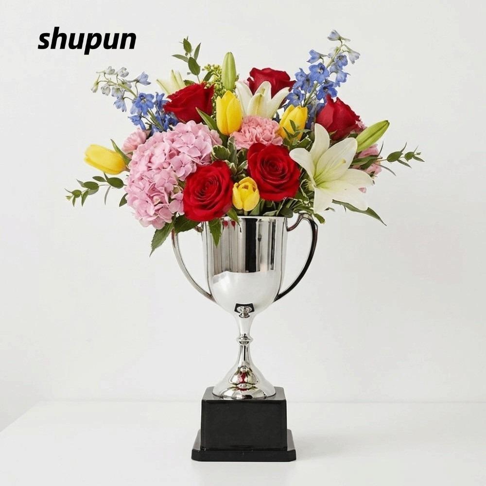 Bình SHUPUN Trophy, Hộp đựng hoa sáng tạo, trang trí sành điệu, nhẹ đa năng, sắp xếp hoa DIY