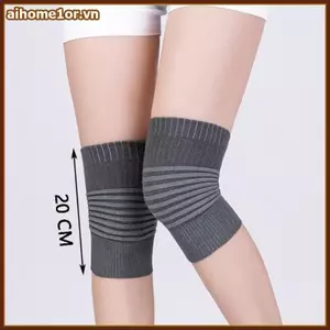AIHOM Miếng Lót Đầu Gối Thể Thao Bla Sọc Co Giãn Nén Cotton Nẹp Đầu Gối Cho Mọi Hoạt Động Thể Thao Hỗ Trợ Chăm Sóc Đầu Gối Hàng Ngày,