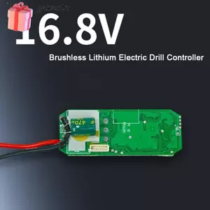Bộ điều khiển máy khoan GAVESTO, Bảng bảo vệ máy khoan sạc kim loại 6,6 * 2,5cm, Bảo vệ ABS 16.8V Phụ kiện dụng cụ điện Dụng cụ điện Dụng cụ điện