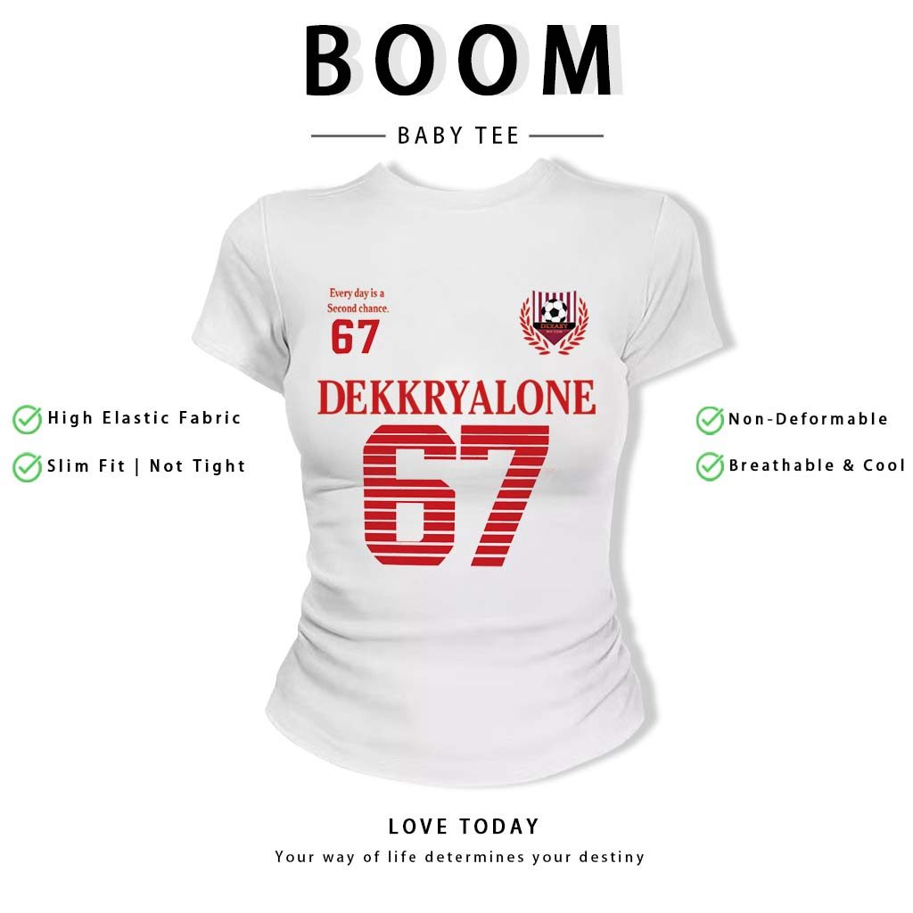 BOOM🔥 Áo Baby Tee Nữ Cotton Ôm Body-Áo Thun Ngắn Tay Y2K In Hình Phong Cách Mới Mùa Hè, Ôm Cổ Tròn Hàng Đầu phong cá #15