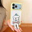 3D Silicone Chó Mèo Giá Đỡ Kính Acrylic Ốp Lưng Điện Thoại iPhone 17 Pro Max 16 15 14 13 Vỏ Bảo Vệ Chống Sốc
