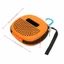 OLVIDO cho loa Micro Bluetooth, du lịch cứng màu cam chống sốc, chống nước và chống bụi, di động có móc kim loại Bảo vệ lưu trữ hàng ngày