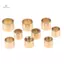 10 Chiếc DIY Snooker Bida Đồng Thau Đồng Hồ Bơi Cue Ferrule Phụ Kiện Sửa Chữa 9mm10mm11mm12mm13mm Phụ Kiện Đồng Thau mới