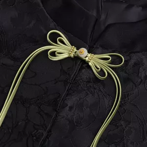 Trung Quốc Sườn Xám Tấm Nút Handmade Hạt Vàng Bướm Tua Rua Nút Phong Cách Trung Quốc Hanfu Top Nút Trang Trí Nút Hạt 6.11