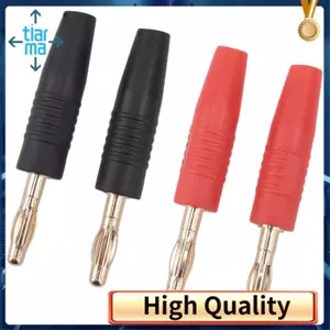 4 4mm B7 24K Mạ Vàng Loa Âm Nhạc Cáp Dây Pin Chuối Cắm Kết Nối