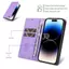 Ốp YJD Cho OPPO Find X9 Ultra Louche Họa Tiết Da Siêu Mỏng Khe Cắm Thẻ Thoáng Khí Chống Rơi Vỏ Điện Thoại