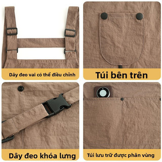 Tạp dề Cafe thời trang Nhiều túi Thích hợp để nấu ăn Dịch vụ pha chế chống thấm dầu