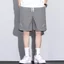 Mùa hè Unisex Nhẹ Rời Thẳng Hàng Hóa Quần Short Làm Việc Thoáng Khí Dạo Phố Đáy Thường Ngày