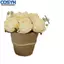 <cosyh>Realistic Artificial Roses Potted Plants Silk Cloth Flowers for Home Decor