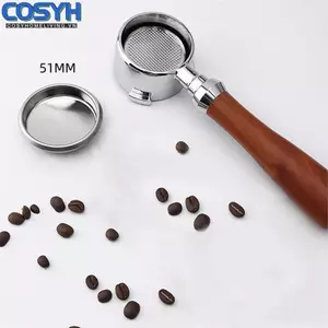 <cosyh>Coffee Blind Filter 51MM Silver Coffee Machine Accessories Coffee Shop