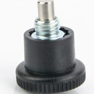 GN822 Mini Loại Chia Pin Thép Carbon Thép Không Gỉ Thô Răng Mịn M8M10M12M16 Tự Khóa Đặt Lại Núm Cắm