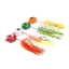 Mồi câu cá phát sáng Glow-in-the-Dark Đúc trơn tru Hành động bơi lội ổn định