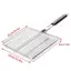 TRTR Có Thể Gập Lại 304 Thép Không Gỉ BBQ Lưới Chống Sti Lưới Nướng Lưới Thảm Thịt Rau Bít Tết Dã Ngoại Tiệc Thịt Nướng Dụng Cụ VN
