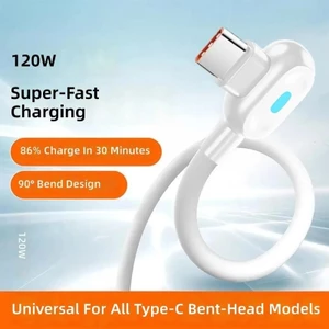 Cáp dây sạc siêu nhanh BTM 120W Type C có đầu nối góc tiện dụng