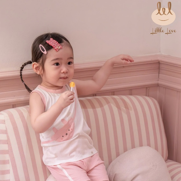 Bộ ba lỗ tăm túi đeo chéo LIL  [ Siêu Mềm, Mát, Mịn Co Dãn Và Thấm Hút Mồ Hôi Tốt] Size cho bé từ 6M - 4Y (HBL04)
