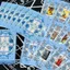 Blue Tarot Tarot Classic Giá trị cao 78 miếng Tarot Original Learning Tower Butterfly Card