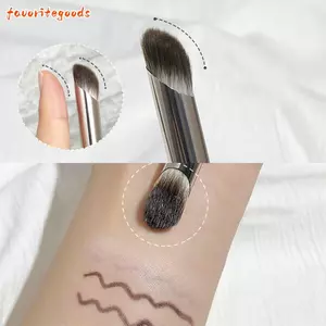 FAVORITEGOODS Smudge Brush, Cover Acne Dark Circles Thumb Concealer Makeup Brush, Soft Fluffy Đa Chức Năng Đầu Tròn Chi Tiết Dụng Cụ Trang Điểm