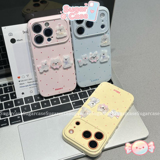 Ốp Lưng Cho Oppo A3 A5i A3X A38 A60 A18 A15 A35 A16 A7 A31 A58 A57 A77 A54 A17 Bìa mềm búp bê Happy Puppy 3D