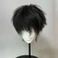 THEGIRL8B Nam Tóc Giả Có Nổ, Tóc Ngắn Thẳng Chịu Nhiệt Tổng Hợp, Đẹp Trai Tự Nhiên Toupee Lông Tơ Halloween Cosplay Tóc Giả Cho Nam