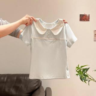 [Khuyến mãi trong thời gian có hạn] Búp bê chấm bi ngọt ngào Nơ tay ngắn dáng ôm vừa vặn