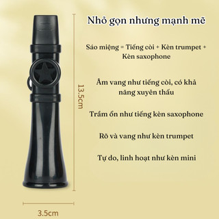 Kèn kazoo siêu dễ dùng bằng nhựa ABS, thổi không cần học Không cần biết nhạc lý, Chất liệu ABS