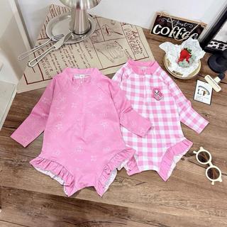 B5-[tomnaukids] Đồ bơi liền thân cho bé gái size từ 8-30Kg