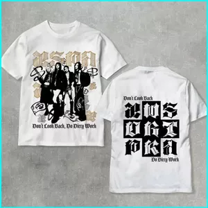 SY3 AESPA KPOP tee KARINA GISELLE WINTERNING DIRTY WORK Áo thun ngắn tay YS3