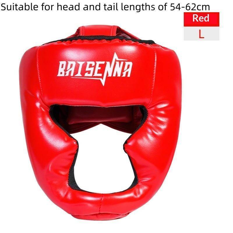 MUQV Karate Boxing Mũ Bảo Hiểm Da Đầu Bảo Vệ Người Lớn Trẻ Em Taekwondo Võ Thuật Huấn Luyện Chống Va Đập Bảo Vệ n