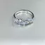 {Star Flower Give} Shen Star Back Impression Sea Blue Star Flower Ring Nữ Light Luxury Niche High-End Sweet Index Finger