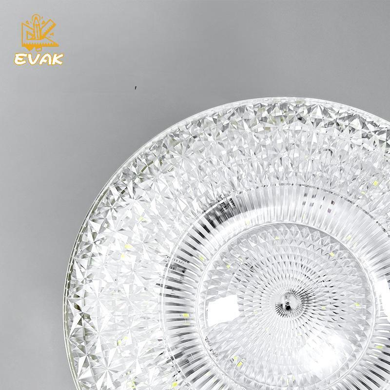 Alittlesetrtu 1 Chiếc Đèn Trần LED Pha Lê UFO, E27 Bóng Đèn Chùm Bảo Vệ Mắt Siêu Sáng VN