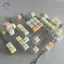 HFTOY DIY Bàn Phím Móc Chìa Khóa Nút Ngón Tay Mũ Giảm Căng Thẳng Túi Đồ Chơi Mặt Dây Chuyền Cho Công Việc Học Giải Trí ~