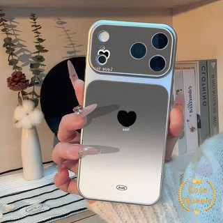 Ốp Lưng Tương Thích Cho IPhone 15 17 11 16 13 12 14 Pro Max 17 Air 14 Plus Thời Trang Chuyển Đổi Trái Tim Instant Sticker Case