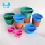 3 Chiếc Vành Nón Đồ Gốm Dụng Cụ, Nhiều Kích Cỡ Gốm Rim Shaper Nón, Dụng Cụ Đồ Gốm Cố Định Vành