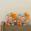 BH2 Sanrio Hello Kitty Plushie Đảo Jeju Da Đen Hạn Chế Mới Haenyeo Sang Trọng Túi Búp Bê Charm HB2