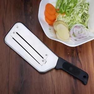Máy bào thái lát khoai tây cắt lát hai lớp bằng thép không gỉ Hộ gia đình Dứa gọt vỏ trái cây hai trong một mỗi ngày