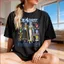 YB1 Wistoria Wands and Sword 2 Graphic Tee Fantasy Warrior Áo thun Manga Lấy cảm hứng từ BY1