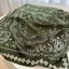 Khăn vuông PYCOU, Khăn choàng đầu bằng vải lanh Cotton, Khăn quàng cổ mềm đa năng hàng ngày