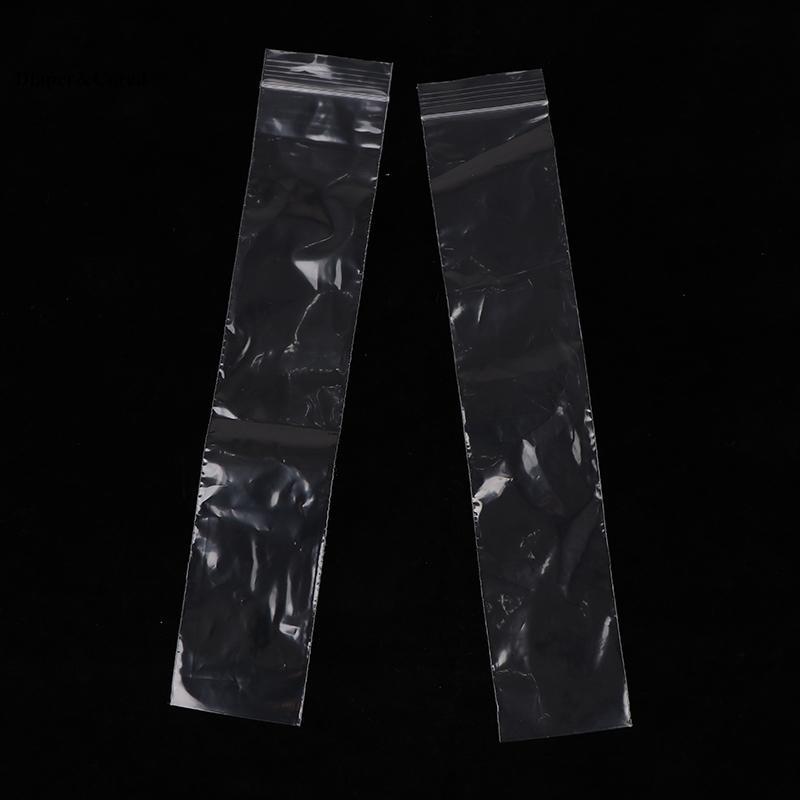 Túi khuôn kem đá DIAPER&CORED 50/100 cái, túi làm đông lớn, túi kem popsicle kín, DIY nước ép, sữa chua, smoothie kèm phễu, dụng cụ làm kem YTH