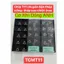 Chip T11 - TCMT11 chuyên tiện thép cứng -thép sau nhiệt inox cứng