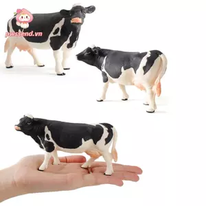 PWSSEND 1 / 6 Con Bò Nhân Vật Hành Động Đa Phong Cách Động Vật Vườn Thú Đồ Chơi Giáo Dục Mô Hình Nhựa