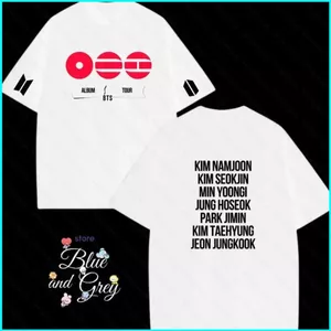 SY3 BTS LÀ TRỞ LẠI Người hâm mộ KPOP RM JIN SUGA J-HOPE quà tặng Áo thun ngắn tay áo thun 110cm-6XL YS3