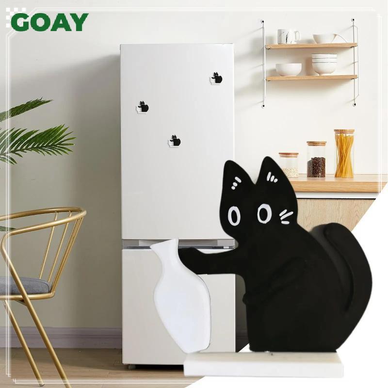 GOAY 3D In Hình Mèo Con Dễ Thương Hình Đơn Giản Để Bàn Trang Trí Tủ Lạnh Nam Châm VN