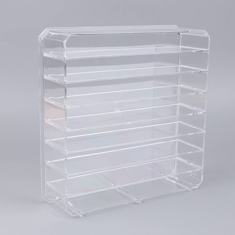 AN.MART Model Hộp trưng bày ô tô 1 / 64 Carpark Acrylic Model Scene Toys Set Quà tặng cho Bộ sưu tập trẻ em (Không có ô tô) VN
