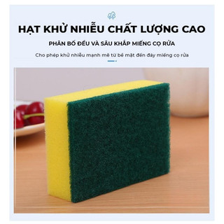 Miếng Chà Rửa Hai Mặt Bunnies House Chuyên Dùng Cho Nồi Chảo Ly Cốc Và Dụng Cụ Bếp