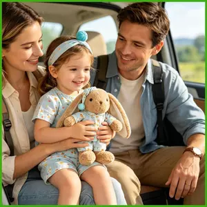 Thỏ Nhồi Bông Búp Bê Mềm Mặc Quần Áo Thỏ Dễ Thương Sang Trọng Cho Tiệc Sinh Nhật Nhà Phòng Ngủ Mầm Non Daycare wipqsvn
